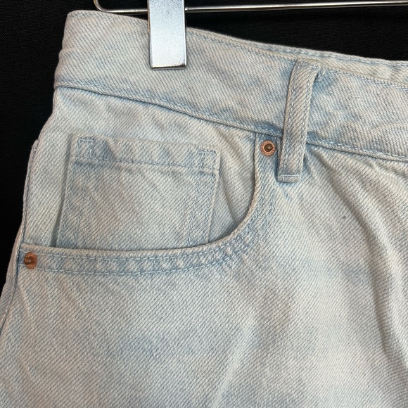🩵 PacSun High Rise Festival Distressed Jean Shorts | Size 29 EUC - Picture 6 of 16